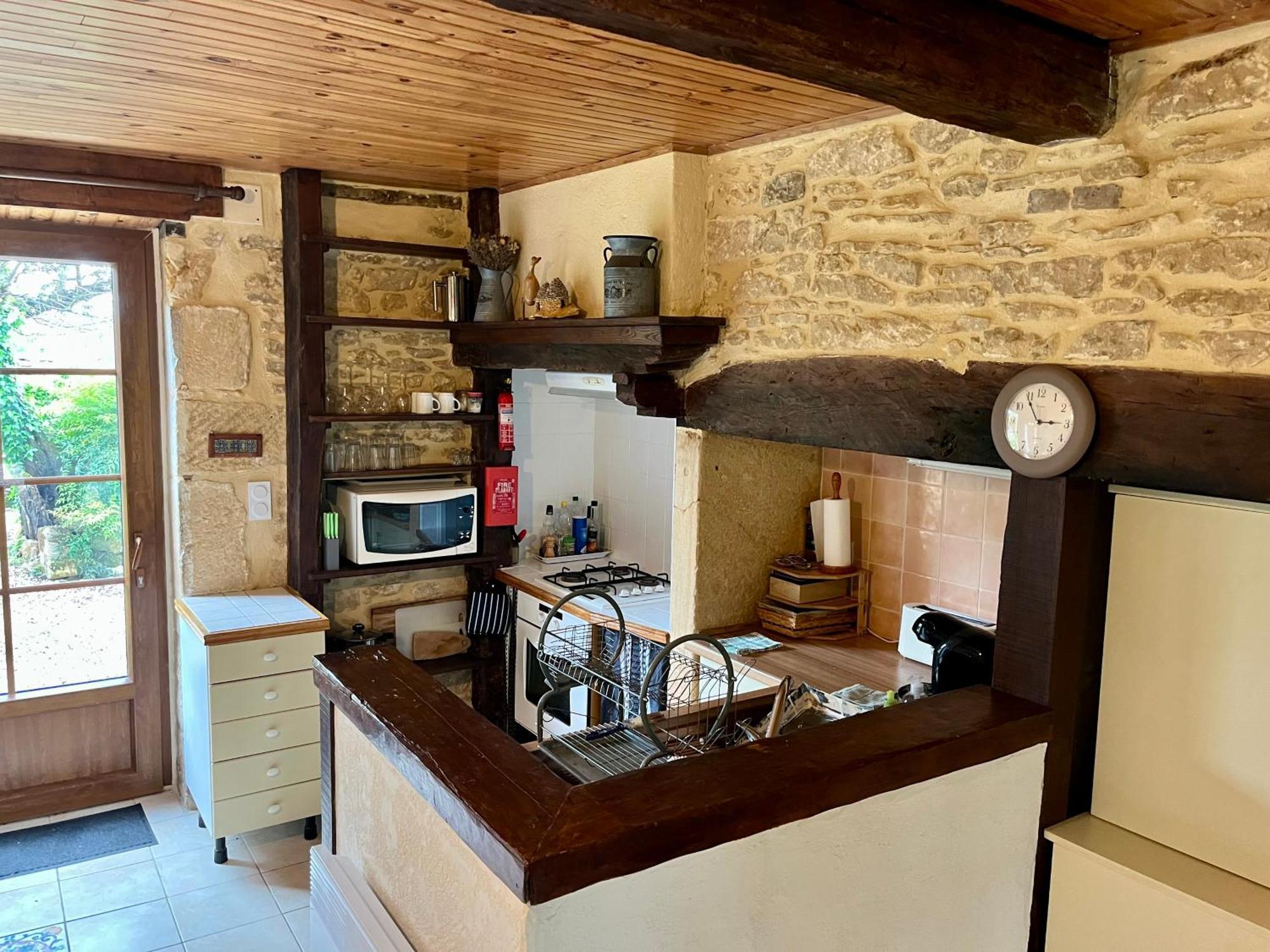 La Vieille Ferme: Superbe Complexe De 3 Gites En Pierre Avec Piscine Au Coeur Du Perigord Noir Saint-Genies Kültér fotó